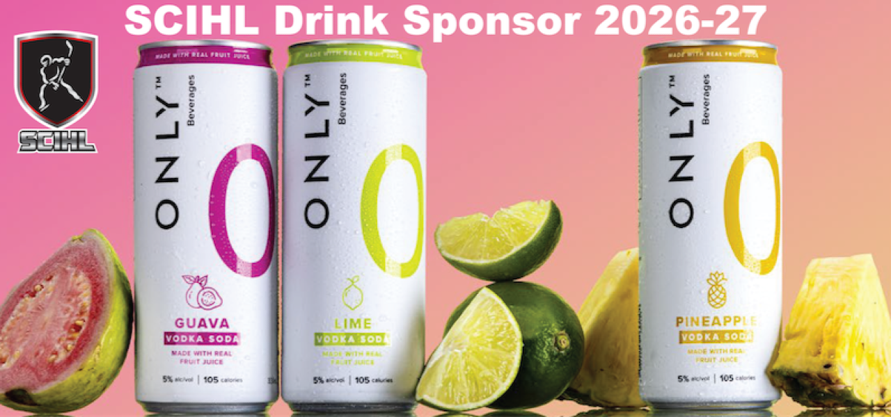 SCIHL newest drink sponsor - ONLY